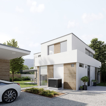 Kermi® x-change® dynamic pro ac 16 AW E 7-19 kW, Powietrze/Woda, bez Regulatora