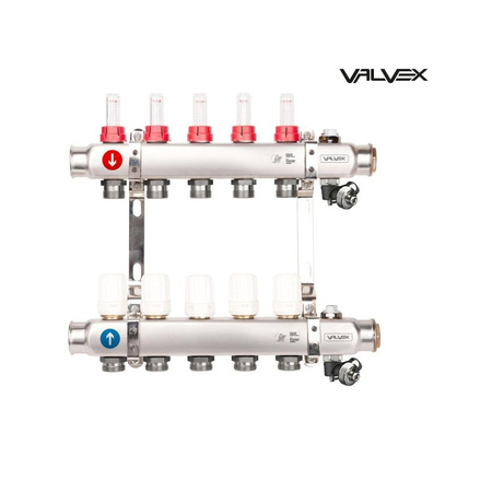 Zespół rozdzielaczy K5H-12 BASE ECOLINE PLUS G1''-G3-4''