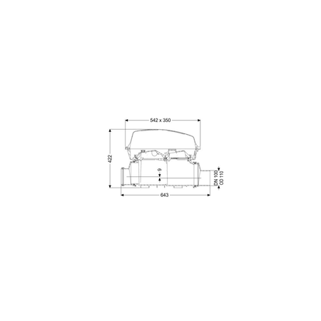 Korpus/ czyszczak Controlfix DN100