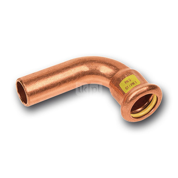 Łuk 90' SANHA Press Gas, Cu, 42 mm (zw x zz)