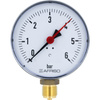 Manometr z rurką Bourdona AFRISO RF grzewczy 0/6 bar G1/2B radialne fi 100 mm, kl. 2.5%