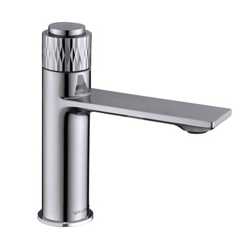 Bateria umywalkowa stojąca DECOR chromowana