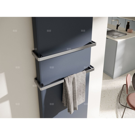 Grzejnik KermiX2 Verteo Plan typ 22 1400x102x600 biały, 10 bar, z osłonami bocznymi