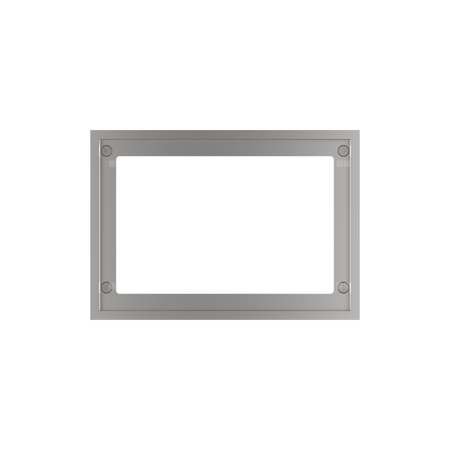 TECEloop - Ramka maskująca z metalu szczotkowana