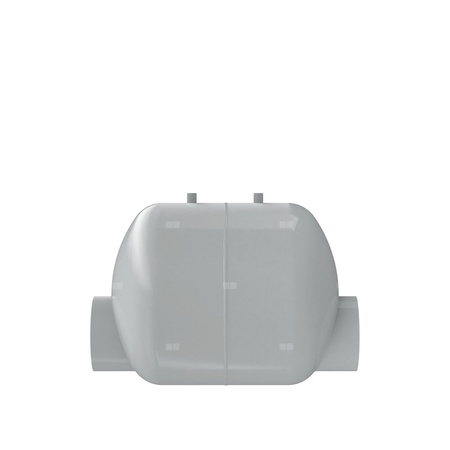 Separator mikropęcherzy REFLEX LA 100, 10 bar / 110'C, DN100/PN16, kolor: szary