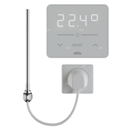 Wkład grzewczy WWS, 1200 watów klasa ochrony 1, RAL 9003, Kermi