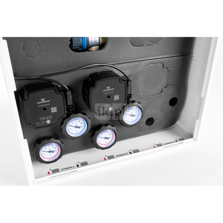 Grupa pompowa AFRISO PrimoBox AZB 201 GZ x GW 3/4'' x 3/4'', z zaworem termostatycznym, z izolacją