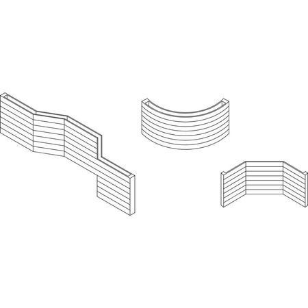 Kermi ściana grzewcza HHV11 630x61x5400 pozioma,RAL9016,6bar,z osłoną,prawa,L540