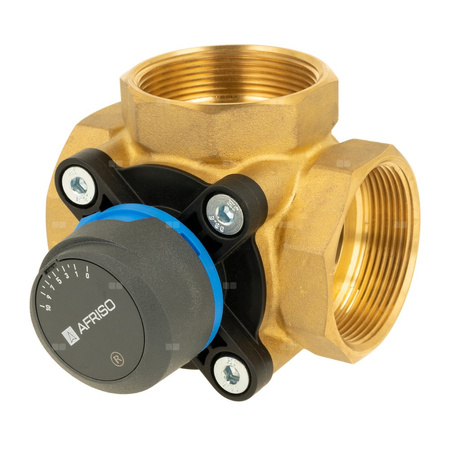 Zawór obrotowy trójdrogowy AFRISO ARV 387 Vario ProClick, mieszający, Siłownik elektryczny ARM 343, DN 50
