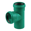 Trójnik MAGNAPLAST KG 2000 KGEA 45' PP-md DN 160 x DN 110 x DN 160 (ww x ww x wz), kolor zielony