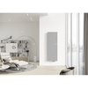 Grzejnik dekoracyjny Kermi®Bryce® Mono 2000x150x103, 642W podłącz. 99, RAL 9016 SG
