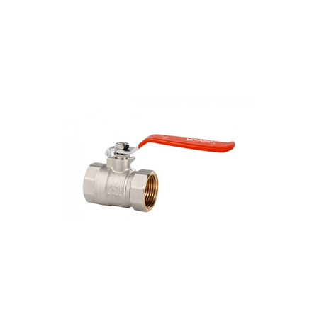 Zawór kulowy VALVEX Oro mosiądz niklowany, PN16 1 1/2'' GW, uchwyt: dźwignia