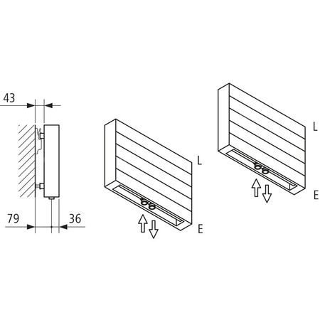 Ściana grzewcza Kermi Heizwand HHN Typ20 BH1330x72x2600 QN5060, weiß, 6bar, m. Abd, AB 12