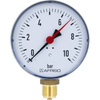 Manometr z rurką Bourdona AFRISO RF grzewczy 0/10 bar G1/2B radialne fi 100 mm, kl. 2.5%