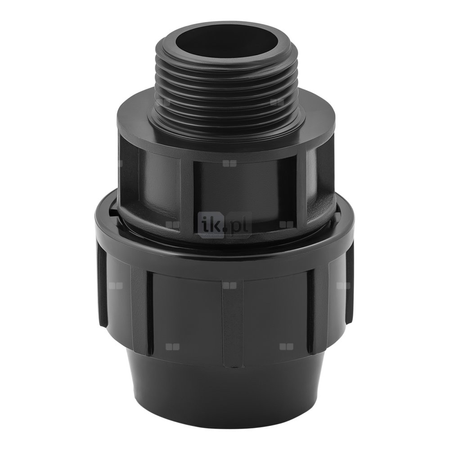Złączka skręcana z gwintem zewnętrznym do rur PE PN16 20 mm x 1/2