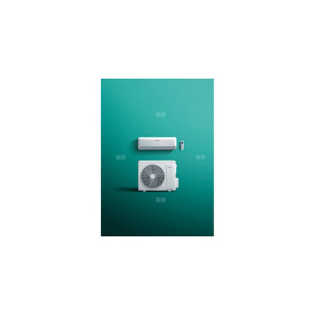 VAIP1-025WN climaVAIR plus, Zestaw mono typu ściennego 2,5 kW, wydajność chłodnicza 2,7 kW, wydajność grzewcza 2,7 kW Klasa energetyczna chłodzenie/grzanie, A+++/A++