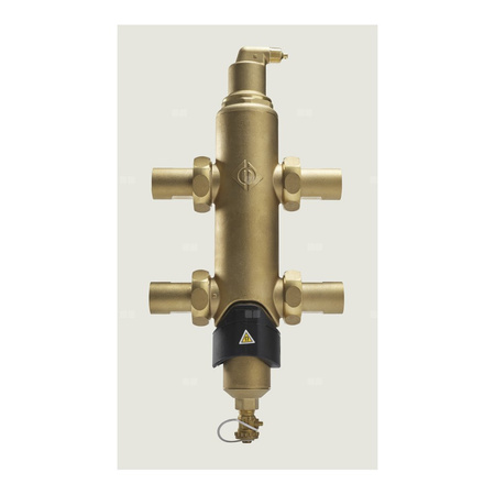 Spirocross 1 1/4 - sprzęgło hydrauliczne mosiężne z magnesem zewnętrznym