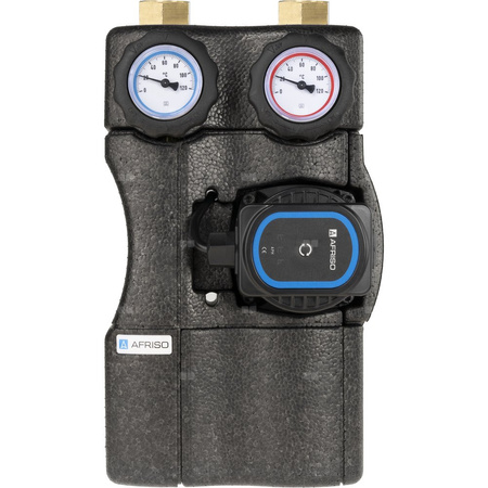 Grupa pompowa AFRISO BPG 240 GZ x nakrętka 1'' x 1'', z pompą obiegową AFRISO APH 160 15-7/130 mm