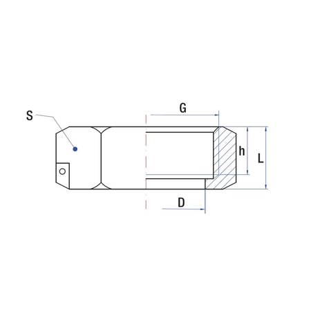 Nakrętka RUMET do łącznika wodomierza DN 32 G6/4 mosiądz
