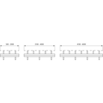 Kermi Bankkonsole Konvektor Typ43/44 L= 192 H =110, weiß