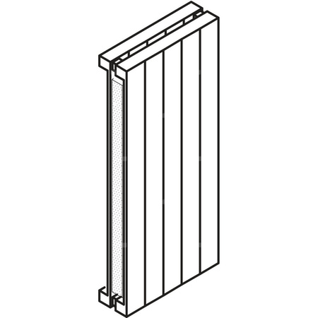 Kermi V ściana grzewcza HVV20 3200x104x1260