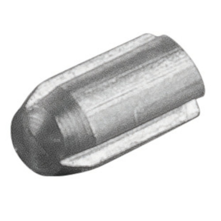 Wałcowy kołek karbowany