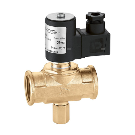 Elektrozawór do gazu 1/2" NC 230 V