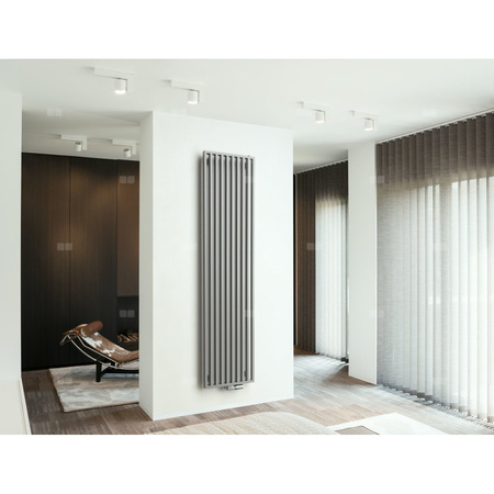 Grzejnik dekoracyjny Kermi®Arche VV®, 1800x670x45 mm, 1496W podłącz. 6998, RAL 9016 SG