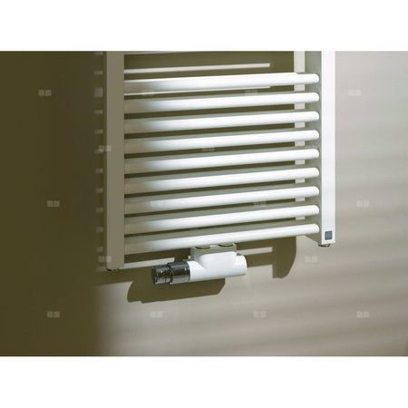 Grzejnik drabinkowy KERMI DUETT, wym. 1188 x 634 mm, kolor biały, moc 1089W