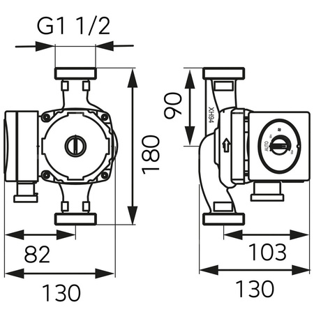 Pompa elektroniczna GPA II 25-6-180