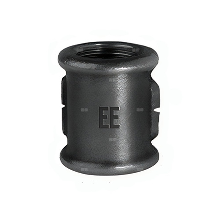 Nypel ODLEWNIA ZAWIERCIE N8/1/271 żeliwo (czarne) 3/4'' (GW)