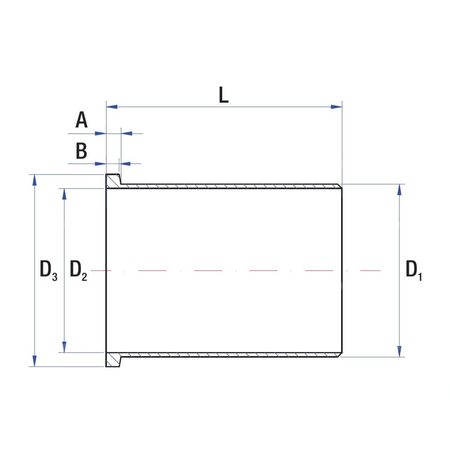 Tuleja wzmacniająca RUMET Mosiądz 18 mm