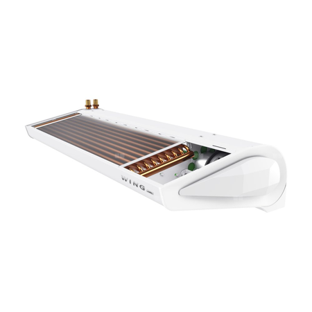 Kurtyna powietrzna WING II W100 EC z wodnym wymiennikiem ciepła