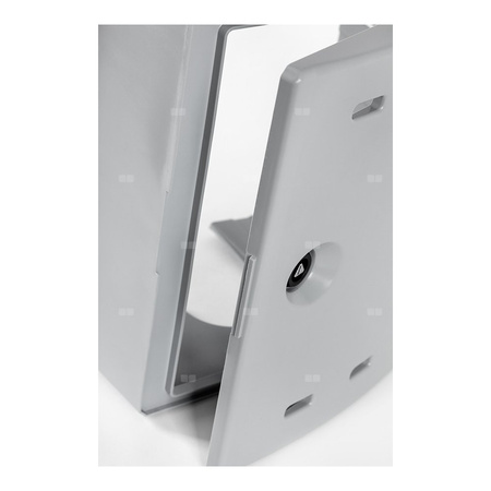 Skrzynka gazowa na zawór, 300x340x200, naścienna, z tworzywa - żółta