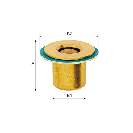 ZAWOR ZWROTNY RUROWY 1"FL