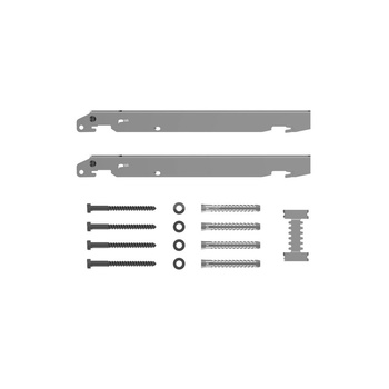 Zestaw uchwytów szybkiego montażu dla typu 11-33Wysokość montażowa 554 mm, WA 30 mm lakierowany na biało