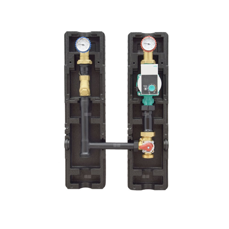 Grupa mieszająco – pompowa D-SMT 250 – DN 32 (1 1/4”) z izolacją, bez pompy