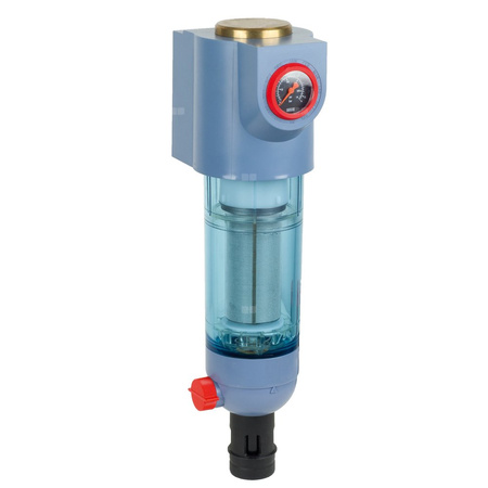 Filtr z płukaniem wstecznym, 2", siatka 100 mikronów, bez przyłącza obrotowego, bezołowiowy