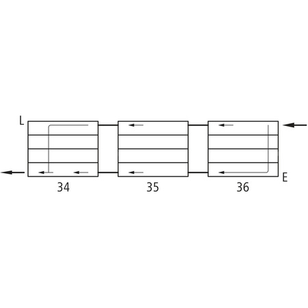 Konwektor Kermi V-Konvektor Typ43 BH140x194x600mm QN711, weiß, 6 bar, o. Abd., Vent. re