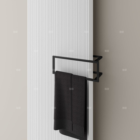 Grzejnik dekoracyjny Kermi®Bryce® V75 2000x450x78, moc 1690W podłącz. 99, RAL 9016 SG