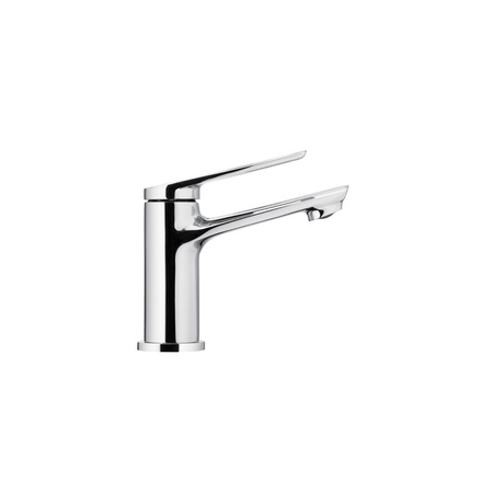 Bateria umywalkowa stojąca KFA Armatura AMAZONIT, chrom, montaż blat / otwór na baterię