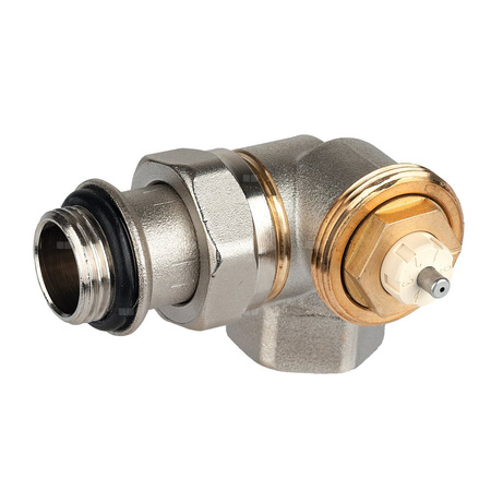 Zestaw do grzejników bocznozasilanych: głowica Thera-6 T3019W0 + Zawór termostatyczny, osiowy, wkładka SX, 1/2", V2030ASX15 (złączka do grzejnika uszcz. miękkie) + zawór powrotny, kątowy, 1/2", V2430E0015A