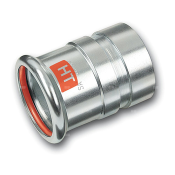 Nypel Concept By SANHA Therm Industry, stal (cynk/nikiel), 42 mm x 48,3 mm (zw x GW)