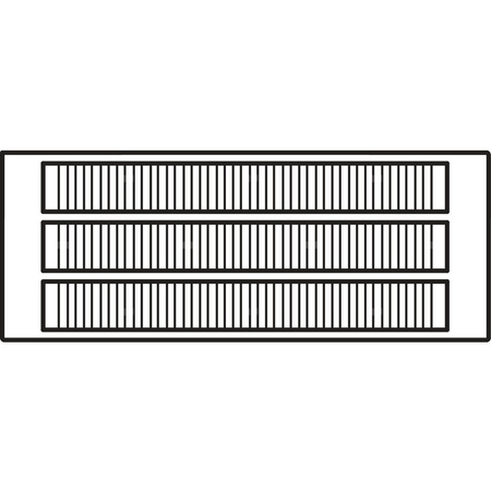 Konwektor Kermi Konvektor Typ43 BH140x194x4600mm QN5451, weiß, 6bar, o. Abd., AB Uni.