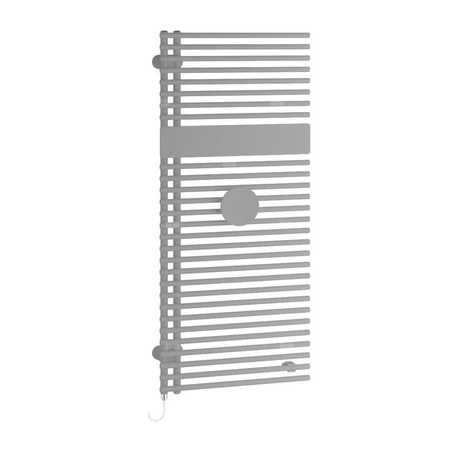 Kermi®Credo®Half®round-E 1800x450x46 800W,srebro,prawo,WRS biały,SK1