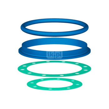 Kołnierz DN 110, uszczelnienie płaskie