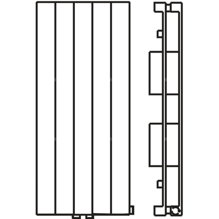 Grzejnik płytowy typ 22 KERMI V-HVV wym. 1200 x 1190 mm, kolor biały, moc 3342 W