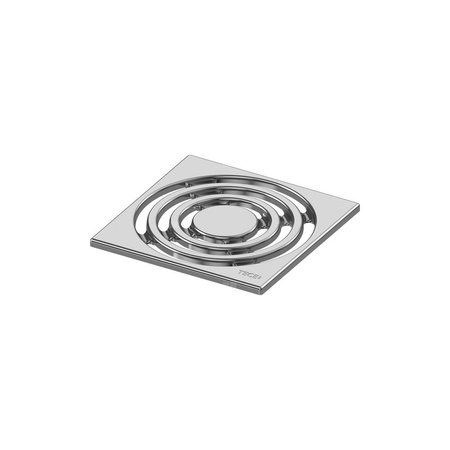 Ruszt ozdobny 142 x 142 mm do odpływu prysznicowego ze stali nierdzewnej TECE drainpoint S