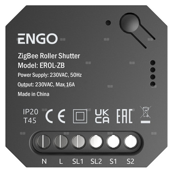 Sterownik Rolet ZigBee do systemu ENGO Smart podtynkowy