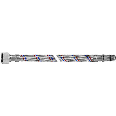 QIK Wąż elastyczny w oplocie INOX 3/8 X M10 100 KR
